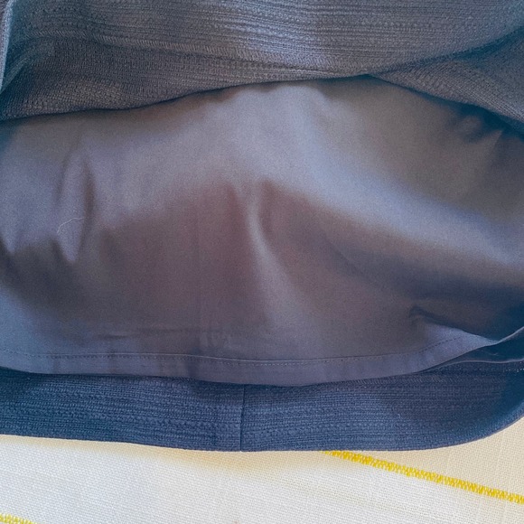 Talbots Black Tweed A-Line Sheath Dress Womens 12 Career Chic Classic Modest - Picture 7 of 9